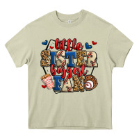 Mossy little sister biggest fan baseball Heavy Core Tee - Jasminsmagicworld
