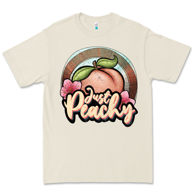 Just Peachy Premium Tee by JahusDesignShop | Teevron