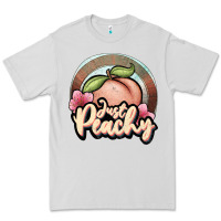 Dove Grey just peachy Premium Tee - JahusDesignShop
