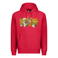 Cardinal 2023 skeleton middle finger new year Premium Hoodie - CowGirlArtShop
