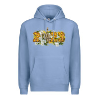Colony Blue 2023 skeleton middle finger new year Premium Hoodie - CowGirlArtShop