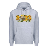 Heather Grey 2023 skeleton middle finger new year Premium Hoodie - CowGirlArtShop