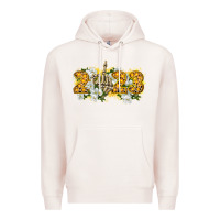 Pale Pink 2023 skeleton middle finger new year Premium Hoodie - CowGirlArtShop