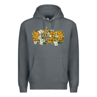 Rock 2023 skeleton middle finger new year Premium Hoodie - CowGirlArtShop