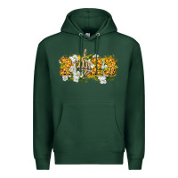 Sports Green 2023 skeleton middle finger new year Premium Hoodie - CowGirlArtShop