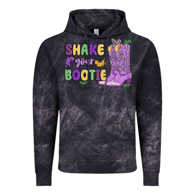 Shake Your Bootie Mardi Gras Vintage Hoodie by MaliasSmallBusiness | Teevron