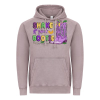 Vintage Zinc shake your bootie mardi gras Vintage Hoodie - MaliasSmallBusiness