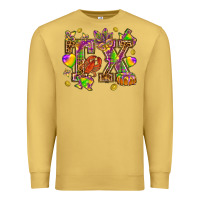 Antique Gold Texas Mardi Gras Premium Sweatshirt - HowdyJamesFarm