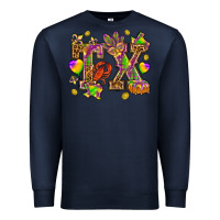 Navy Texas Mardi Gras Premium Sweatshirt - HowdyJamesFarm