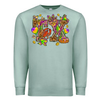 Seafoam Texas Mardi Gras Premium Sweatshirt - HowdyJamesFarm