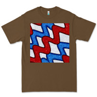 Cacao Glitter 4th Of July Seamless Pattern Premium Tee - BundleAndBundleShop