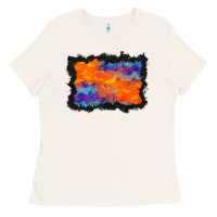 Bone halloween bat background Ladies Tee - BundleAndBundleShop