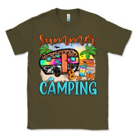 Army Green summer camping Classic Tee - JahusDesignShop