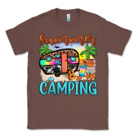 Chestnut summer camping Classic Tee - JahusDesignShop