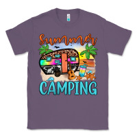Lavender summer camping Classic Tee - JahusDesignShop