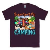 Plum summer camping Classic Tee - JahusDesignShop