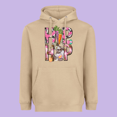 Hip Hop Easter Girl Easter Day Heavyweight Hoodie Designed By Howdyjamesfarm