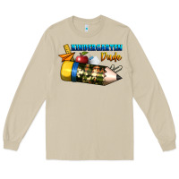 Mushroom kindergarten dude Long Sleeve Tee - BundleAndBundleShop