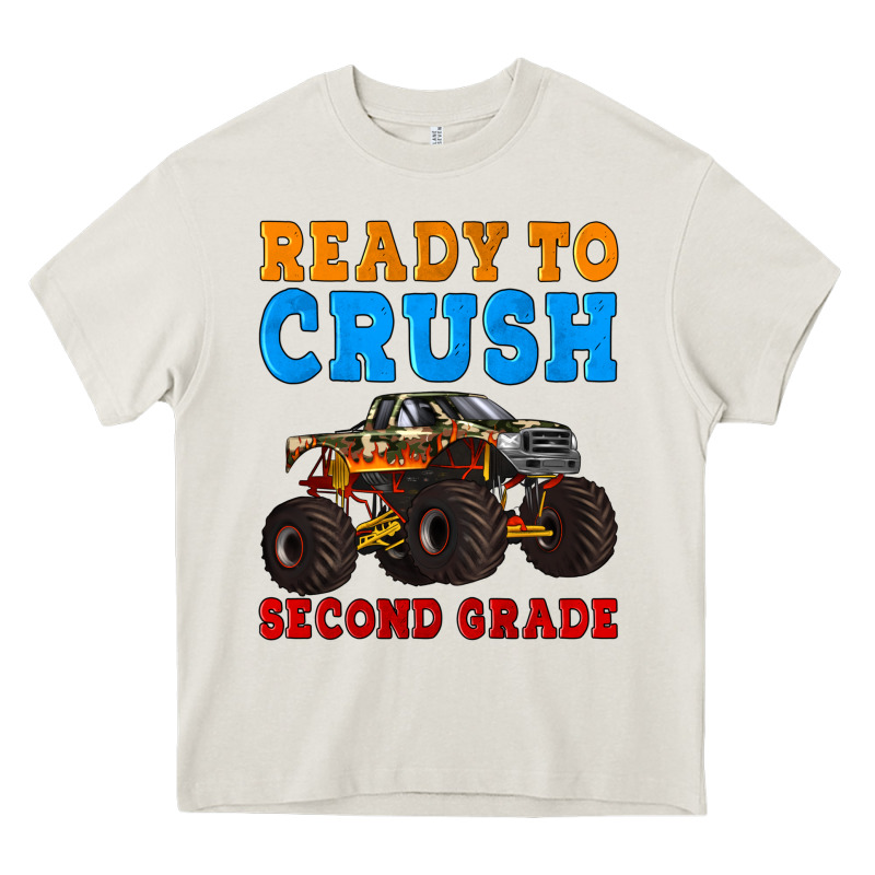 Ready To Crush Second Grade Heavy Core Tee by Artiststas | Teevron