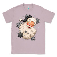 Lilac white christmas santa claus Classic Tee - MaliasSmallBusiness