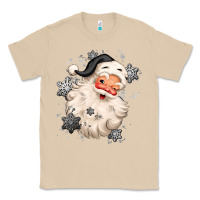 Mushroom white christmas santa claus Classic Tee - MaliasSmallBusiness