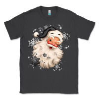 Smoke white christmas santa claus Classic Tee - MaliasSmallBusiness