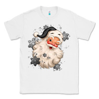 White white christmas santa claus Classic Tee - MaliasSmallBusiness