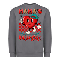 Storm skater heart valentines day art Heavyweight Sweatshirt - LillyAllenDesigns