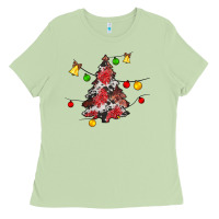 Matcha Christmas trees lights Ladies Tee - JahusDesignShop
