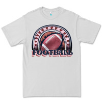 Dove Grey football rainbow Premium Tee - JahusDesignShop