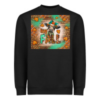 Black Western Hay Fall Cow Heavyweight Sweatshirt - LillyAllenDesigns