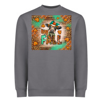 Storm Western Hay Fall Cow Heavyweight Sweatshirt - LillyAllenDesigns