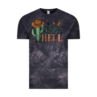 Cloud Black raisin hell cowboy cactus Vintage Tee - MaliasSmallBusiness