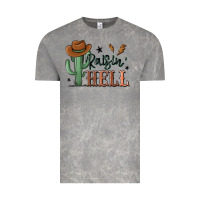 Cloud Rock raisin hell cowboy cactus Vintage Tee - MaliasSmallBusiness