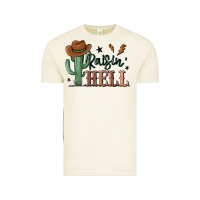 Vintage Arctic raisin hell cowboy cactus Vintage Tee - MaliasSmallBusiness