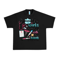 Black she works willingly with her hands Urban Heavy Tee - MaliasSmallBusiness