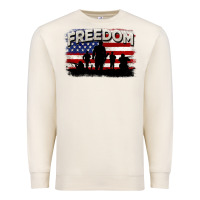 Sandshell Freedom 4th of july Premium Sweatshirt - CowGirlArtShop