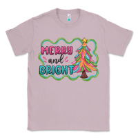 Lilac merry and bright christmas tree Classic Tee - MaliasSmallBusiness