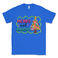 True Royal merry and bright christmas tree Classic Tee - MaliasSmallBusiness