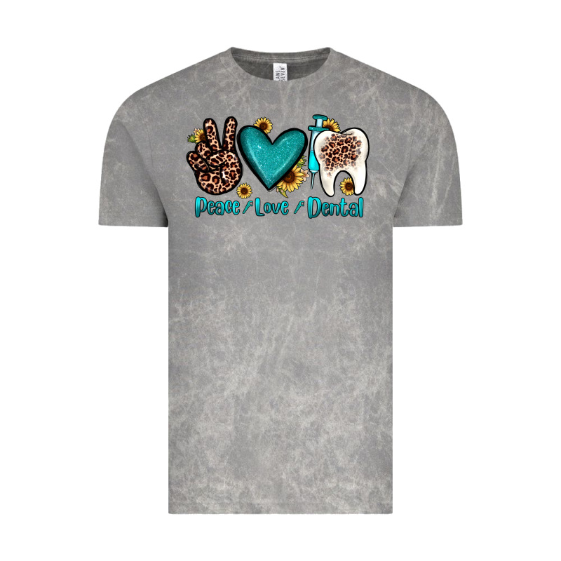 Peace Love Dental Vintage Tee by JahusDesignShop | Teevron