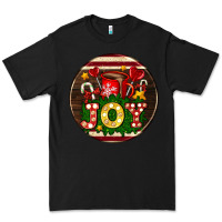 Black Christmas joy and hot chocolate Premium Tee - AdoDesignShop