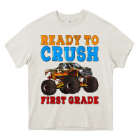 Cream ready to crush first grade Heavy Core Tee - Artiststas