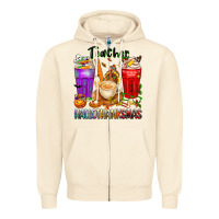 Sandshell hallothanksmas teacher Zipper Hoodie - texasbilliewilder