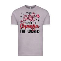 Vintage Zinc this girl will change the world Vintage Tee - MaliasSmallBusiness