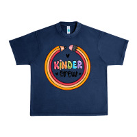 Navy kinder crew Urban Heavy Tee - MaliasSmallBusiness