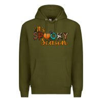 Army Green it's spooky seanson Premium Hoodie - JahusDesignShop