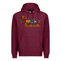 Burgundy it's spooky seanson Premium Hoodie - JahusDesignShop