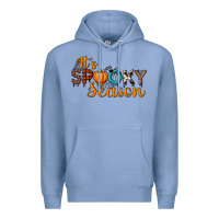 Colony Blue it's spooky seanson Premium Hoodie - JahusDesignShop