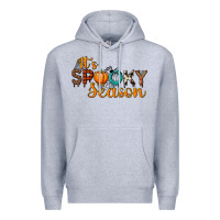 Heather Grey it's spooky seanson Premium Hoodie - JahusDesignShop