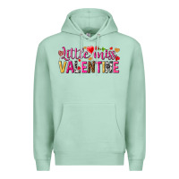 Seafoam Little miss Valentine Premium Hoodie - HowdyJamesFarm